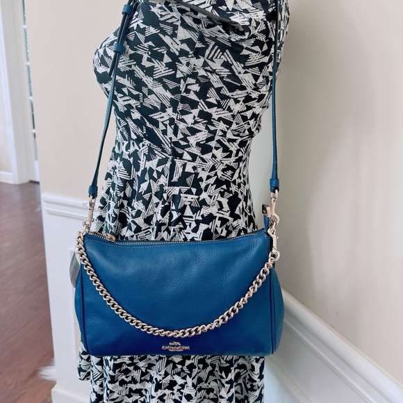 Coach CARRIE CROSSBODY IN PEBBLE LEATHER/shoulder bag /NWT - Picture 12 of 12